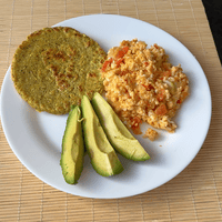 Arepa de plátano